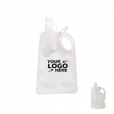 20oz Flexible Water Bottle with Handle BPA Free